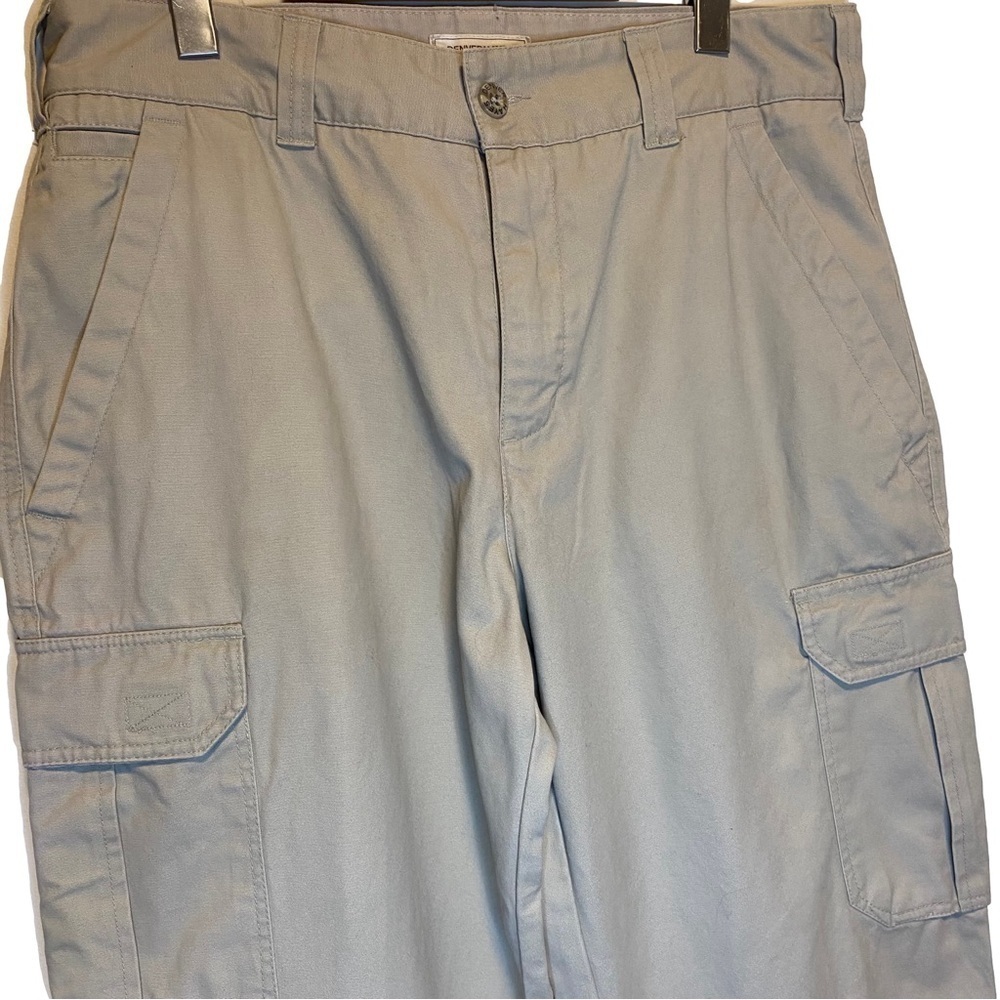 Men’s Denver Hayes Khaki Cargo Pants Size 34/34 - Picture 3 of 7